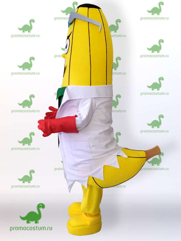 Ростовая кукла банан Banana smart, костюм в виде банана banana smart