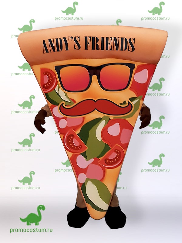 ростовая кукла кусочек пиццы Andy’s Friends