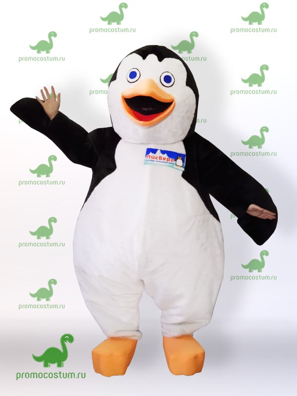 ростовая кукла пингвин, костюм пингвина