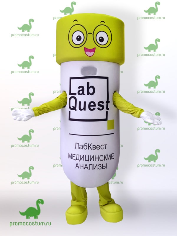 – ростовая кукла пробирка LabQuest