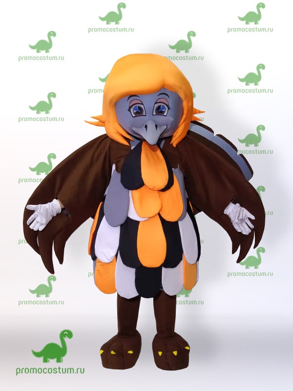 ростовая кукла птица, костюм птицы