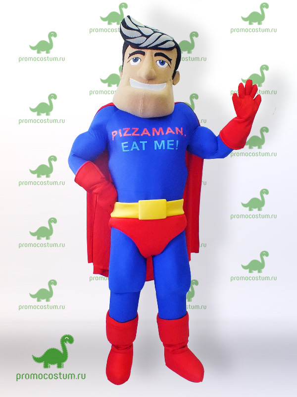 Ростовая кукла супермен, костюм супермена