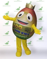 Ростовая кукла шоколадного яйца ZOO for kids, костюм яйца