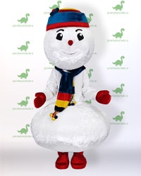 Костюм снеговика, ростовая кукла снеговик