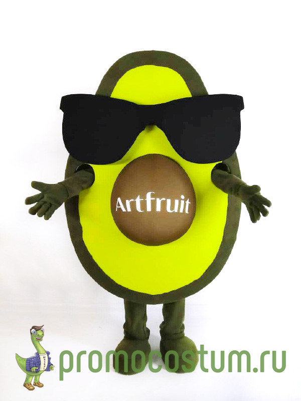 Ростовая кукла авокадо Artfruit, костюм авокадо Artfruit