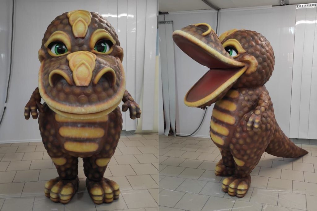 Ростовая кукла дракончик, Mascot Dragon