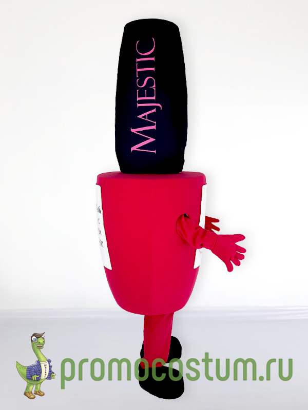 Ростовая кукла гель-лак «Majestic», костюм гель-лака «Majestic» — вид сбоку