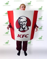 Ростовая кукла KFC, костюм KFC