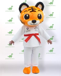 Ростовая кукла корейский тигр, костюм корейской тигрицы