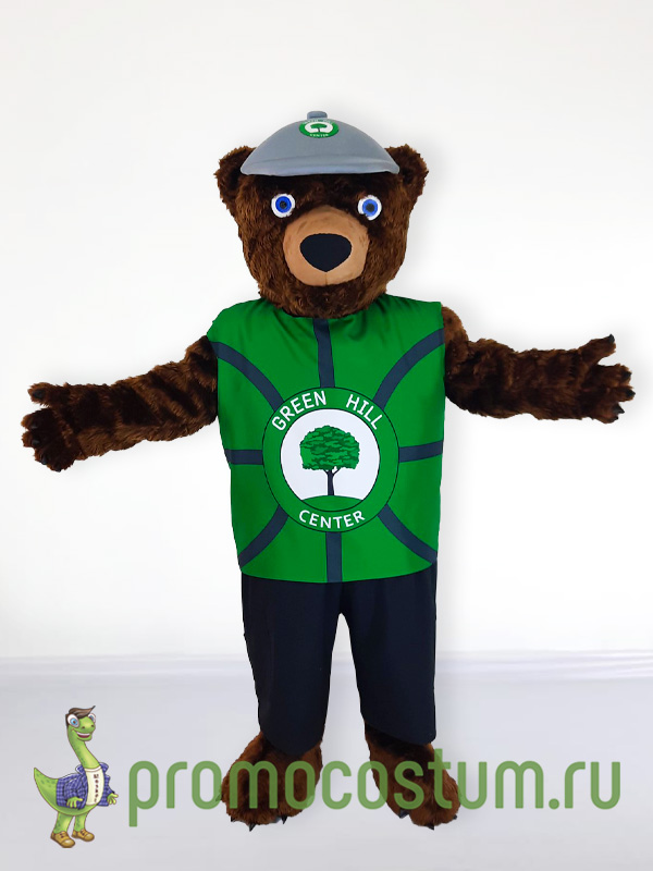 Ростовая кукла медведь «GreenHill», костюм медведя «GreenHill» 