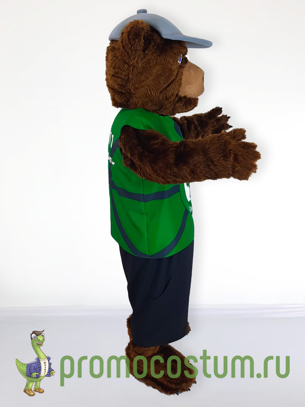 Ростовая кукла медведь «GreenHill», костюм медведя «GreenHill» — вид сбоку