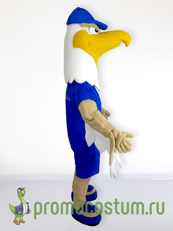 Ростовая кукла орел «Интеграция XXI век», костюм орла «Интеграция XXI век» — вид сбоку
