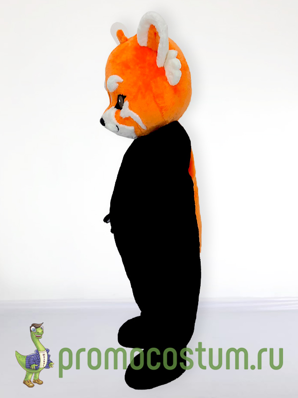 Ростовая кукла панда, костюм панды — вид сбоку