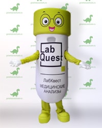 Ростовая кукла пробирка LabQuest