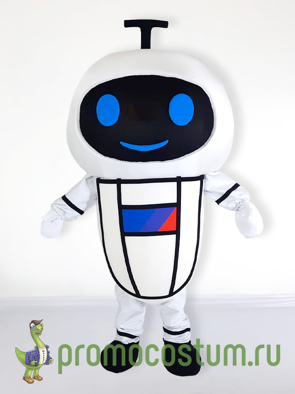 Ростовая кукла робот ТоргСпортСерви, костюм робота ТоргСпортСерви