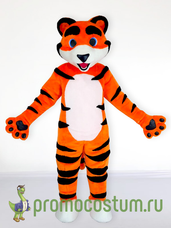 Ростовая кукла тигр «Южный полис», костюм тигра «Южный полис»