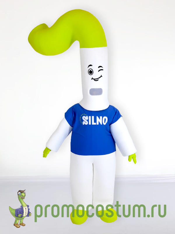 Ростовая кукла тюбик «Silno», костюм тюбик «Silno»