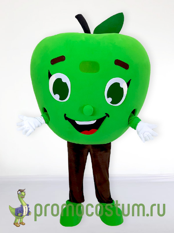 Ростовая кукла яблоко, костюм яблока