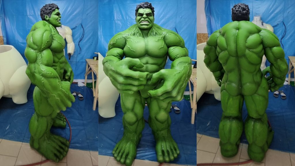 Ростовая кукла Халк на любой праздник, Mascot Hulk